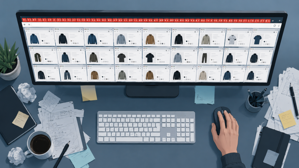 Workflow automation concept: repetitive manual processes driving inefficiency